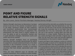 Point And Figure Relative Strength Signals